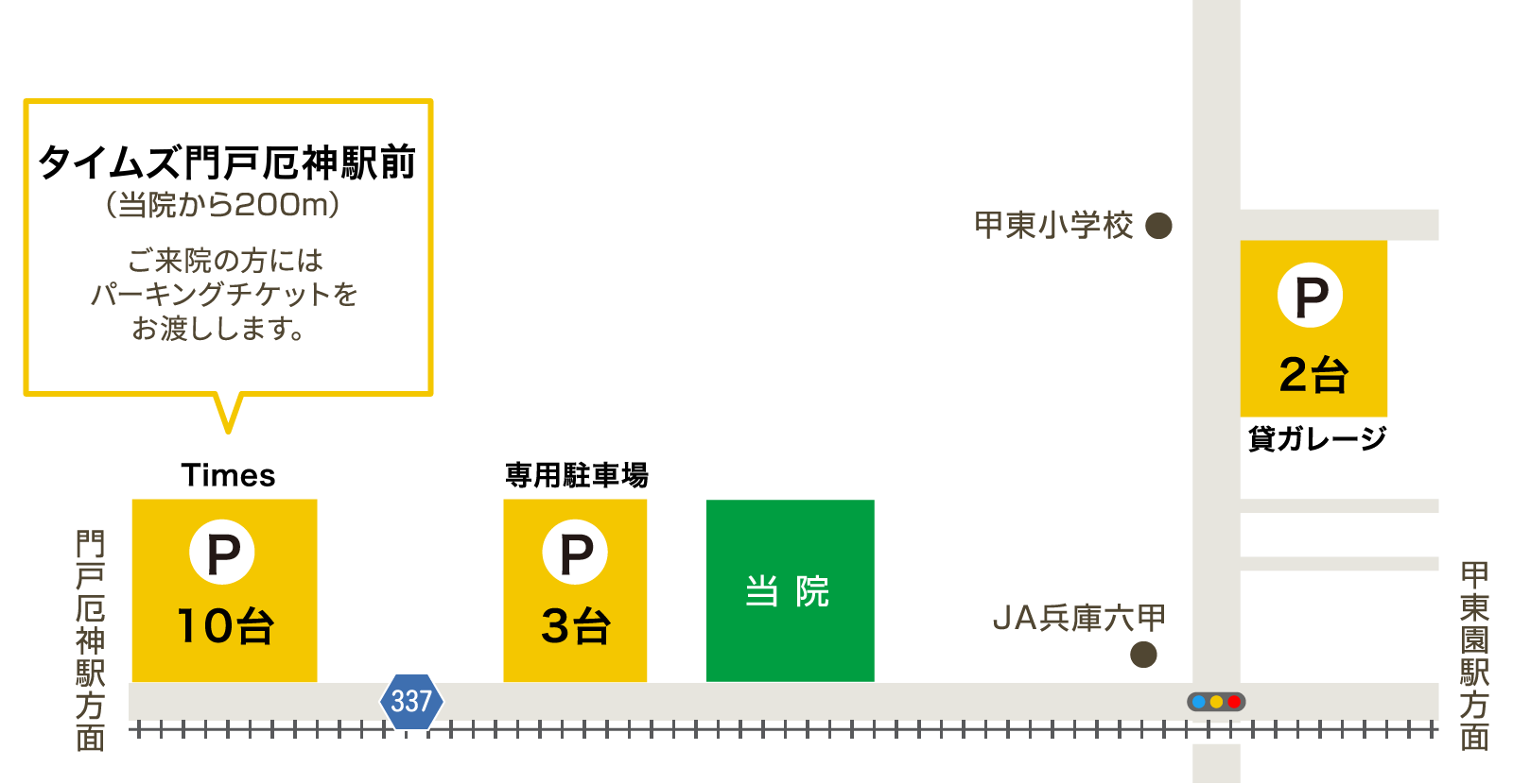 駐車場案内図